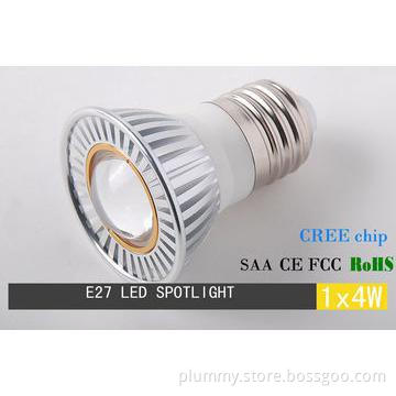 Cree 1*4W led spot light E27 Based